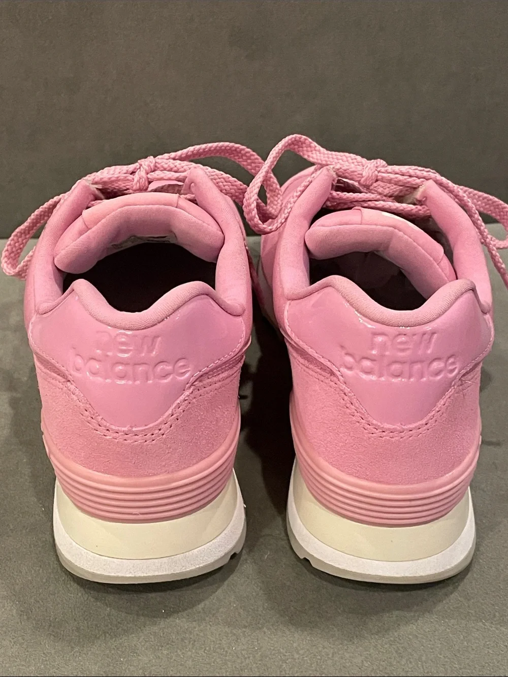 New Balance 574 Pink Sneakers Women’s 7.5 Encap Athletic Trainers Running Shoes